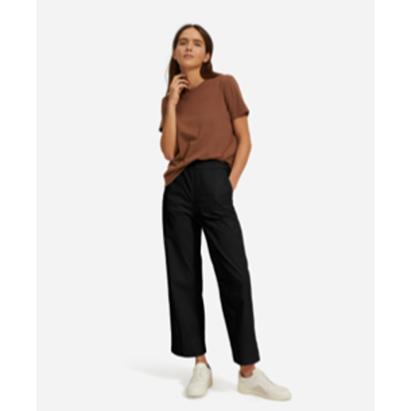 Everlane Women's The Easy Pant Size 4 Black - Picture 1 of 9